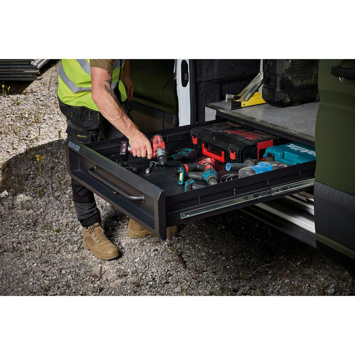 BUNKER S2 Slim Slider Van Tool Box 29721 - image 8