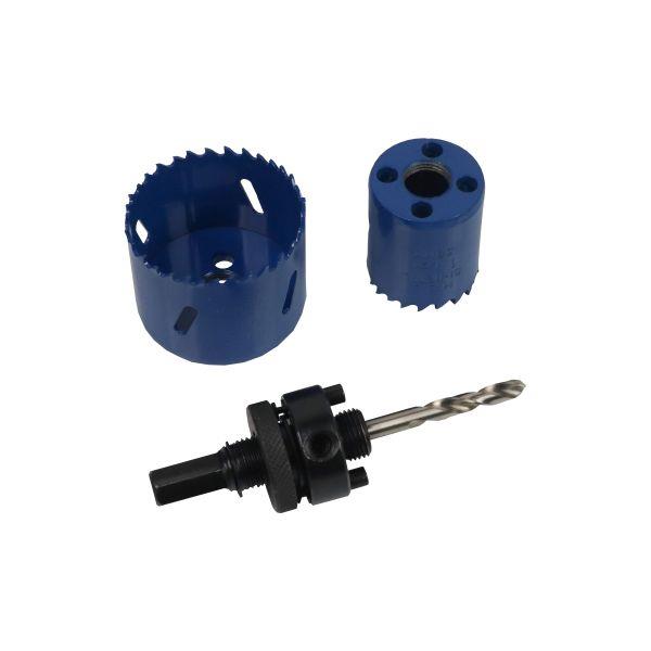US PRO Tools 9pc Plumbers Bi-Metal Hole saw Kit 19-57mm 9276