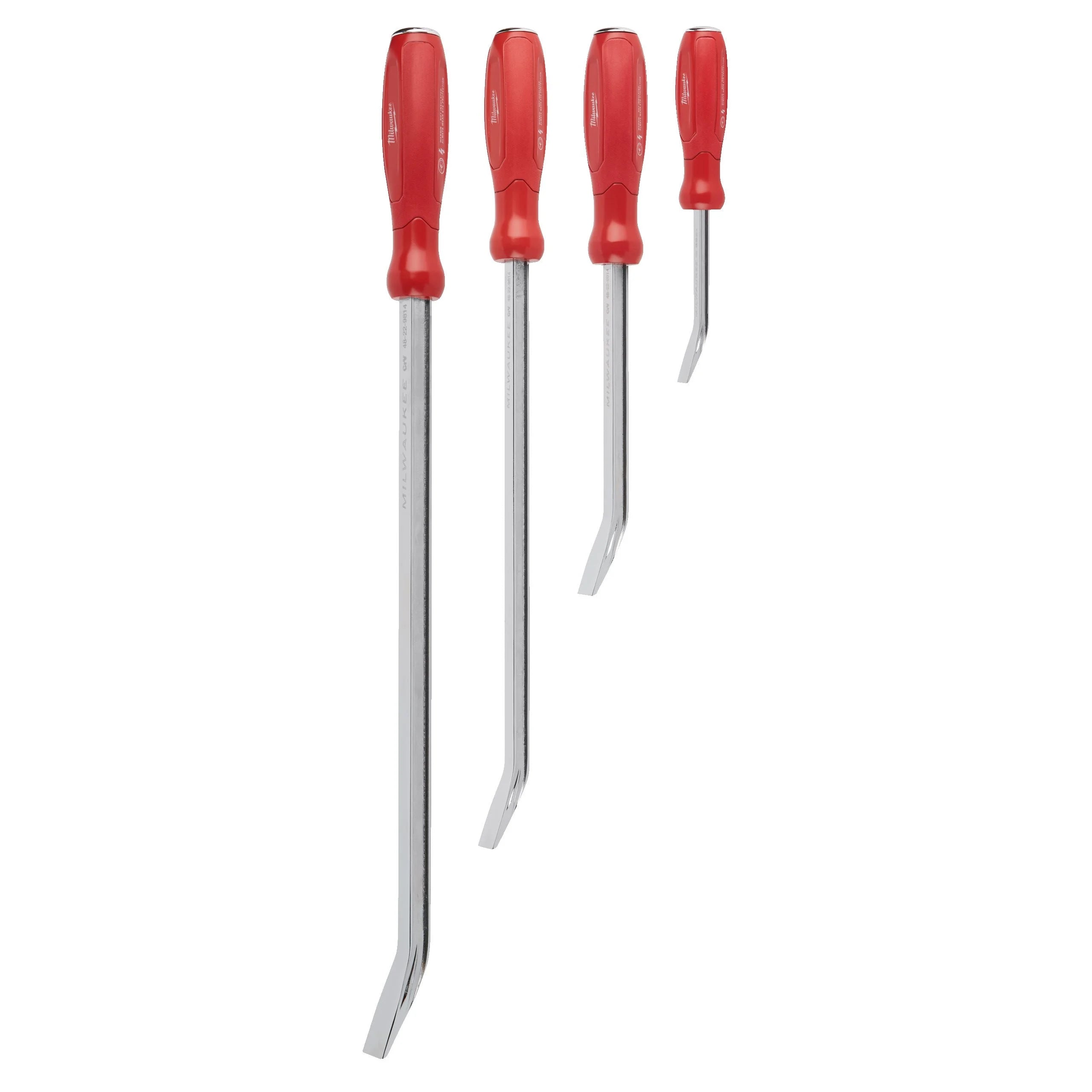 Milwaukee 4 Piece Pry Bar Set 48229214