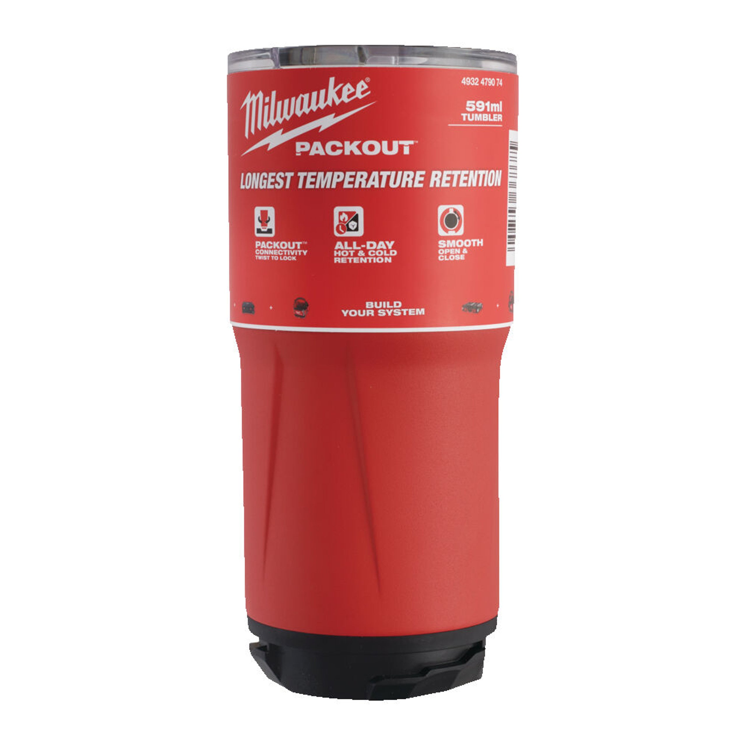 Milwaukee PACKOUT Vacuum Insulated 591ml Tumbler 4932479074