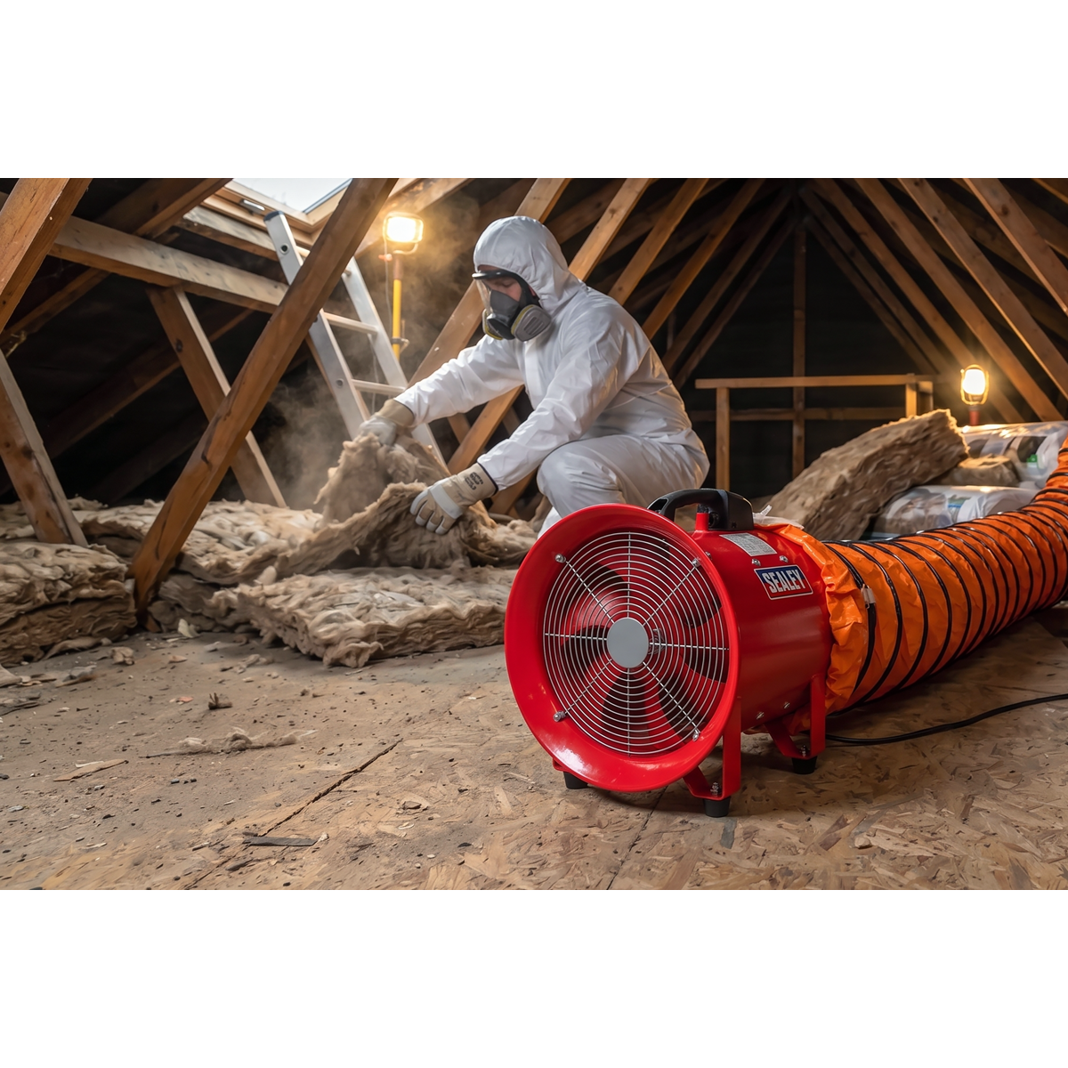 Sealey Flexible Ducting 300mm 5m VEN300AK1