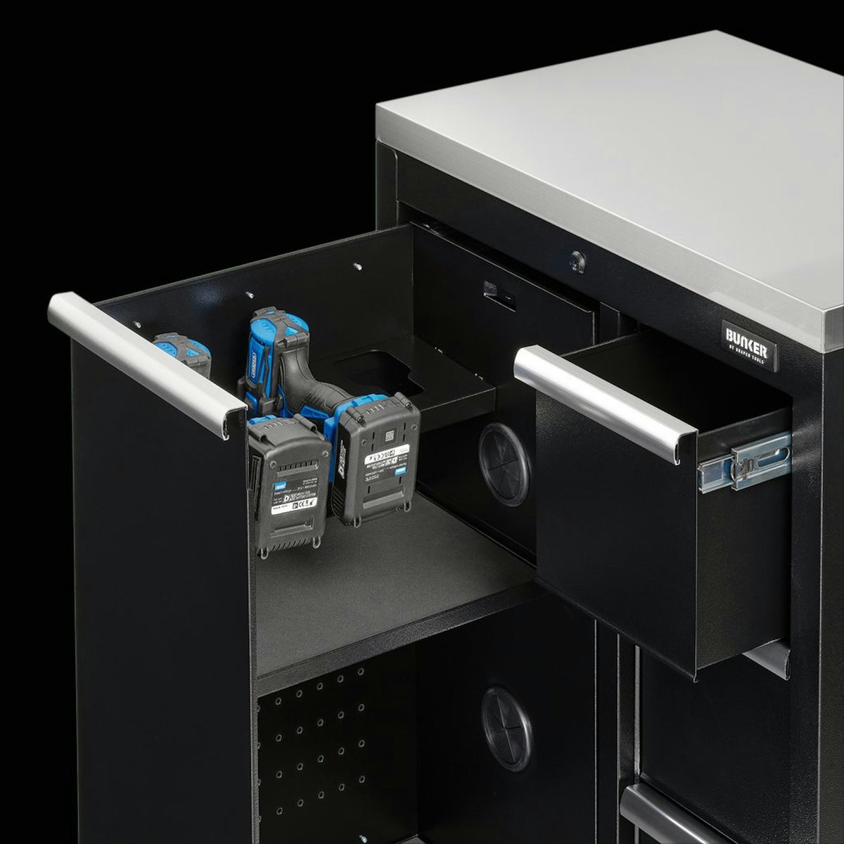 BUNKER Modular Power Tool Base Cabinet, 4 Drawer, 680mm 18843 - image 7