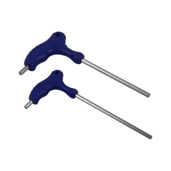 US PRO Tools 10pc T Handle Hex Key Set 2-10mm with Storage Rack 4627