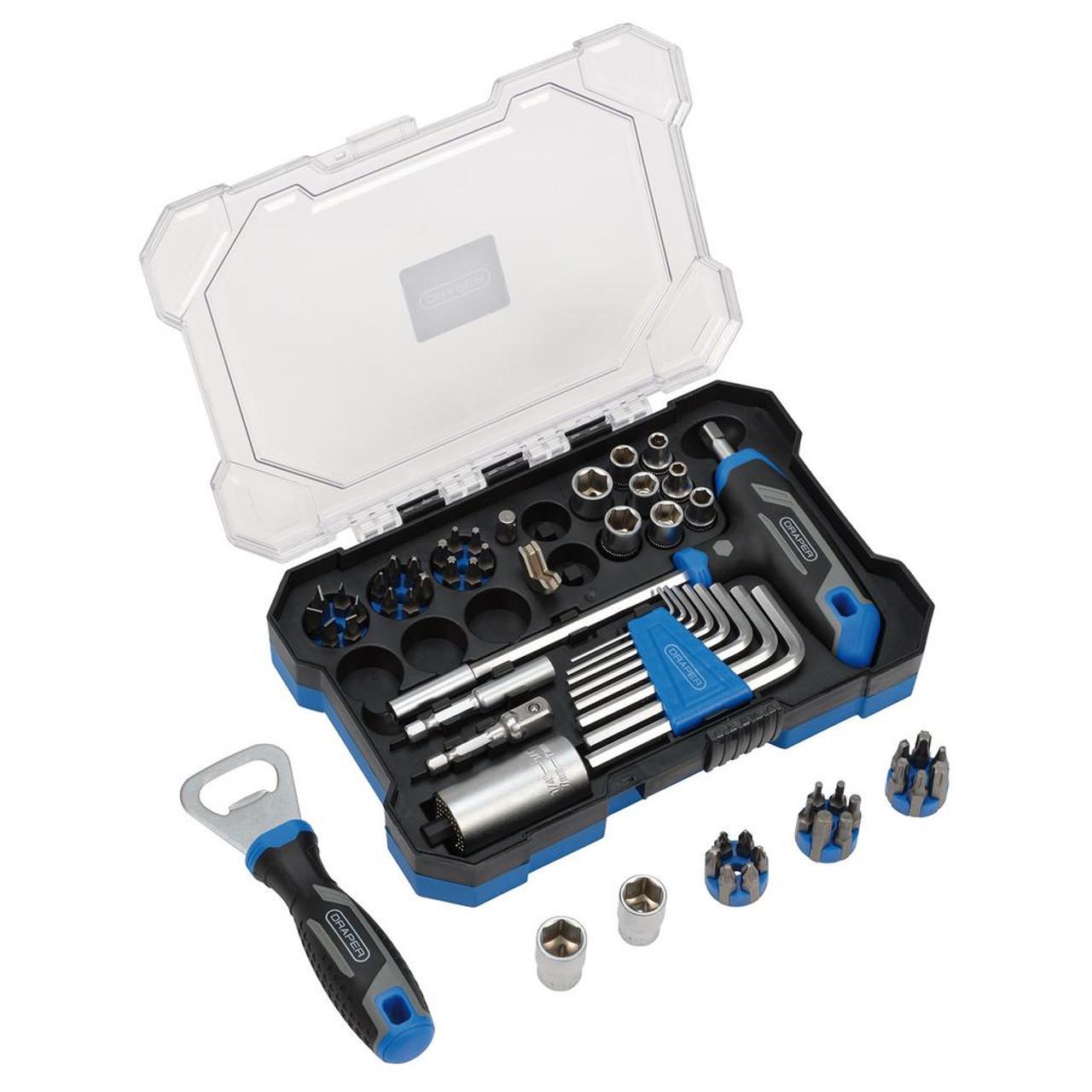 Draper Tools Christmas Advent Calendar 62 Piece Tool Set - 23453