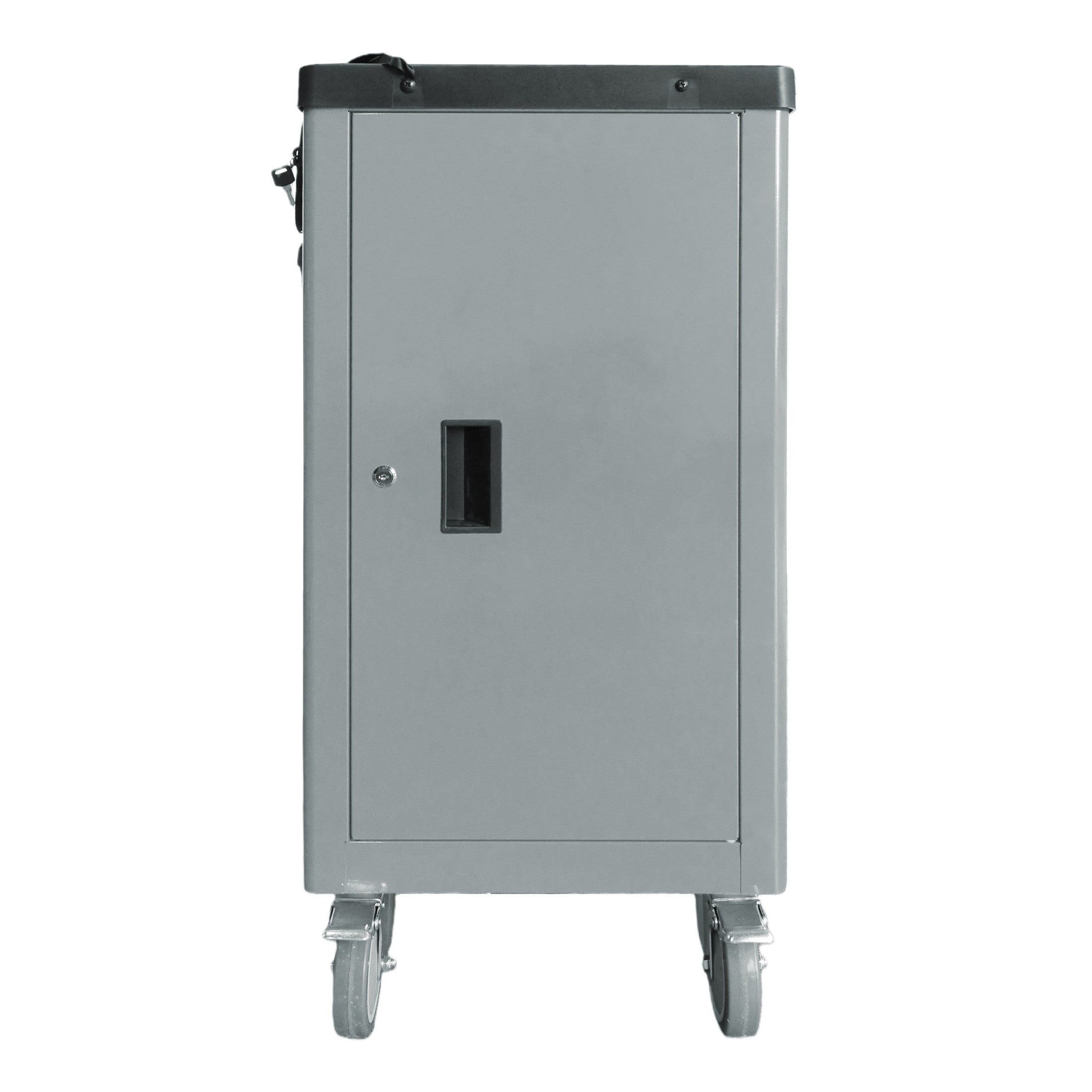 BRUNEL Tools 7 Drawer Caster Mounted Roller Tool Chest Cabinet with 6 Fully Stocked Drawers - 249 Pieces - Grey