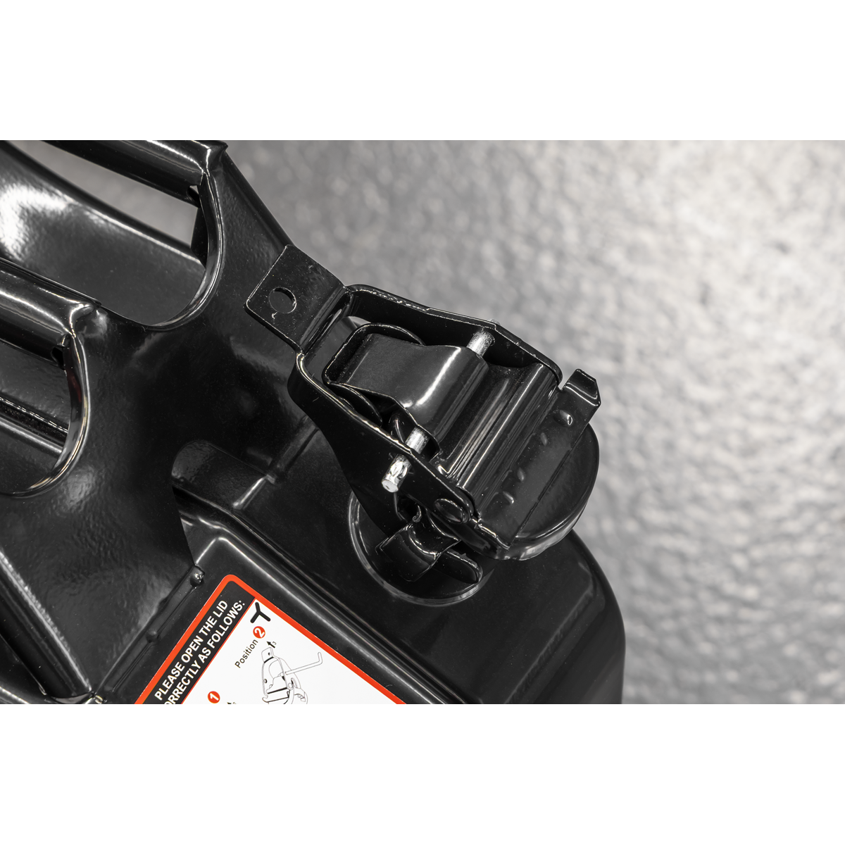 Sealey Jerry Can 20L - Black JCY20B
