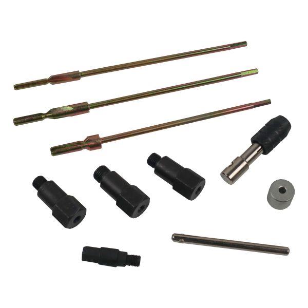 US PRO Tools Glow Plug Thread Reamer Set M8 M10 M12 T-Bar Ratchet  5652