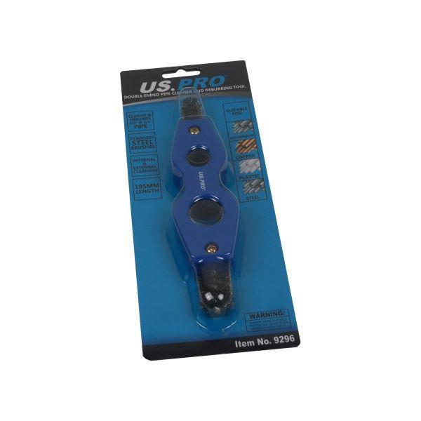 US PRO Tools Double Ended Pipe Cleaner & Deburring Tool 1/2" & 3/4" 9296