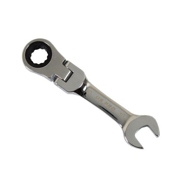 US PRO Tools 11MM Flexi Stubby Gear Ratchet Combination Spanner Wrench 3909
