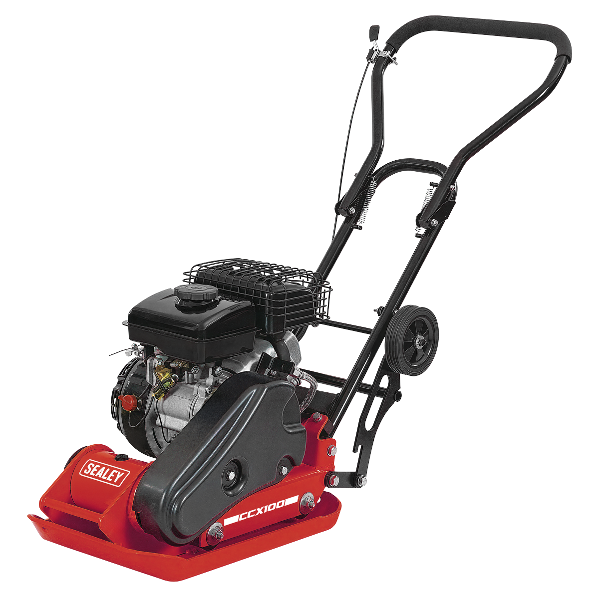 Sealey Petrol Compactor with Wheel Kit 50kg Capacity CCX100