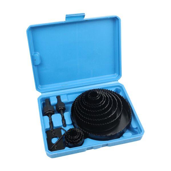 US PRO Tools 17pc Hole saw Set 19-127mm With Arbors 9275