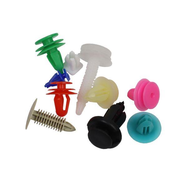 RESOLUT 1000pc Universal Trim Clips and Fasteners Assortment 9203