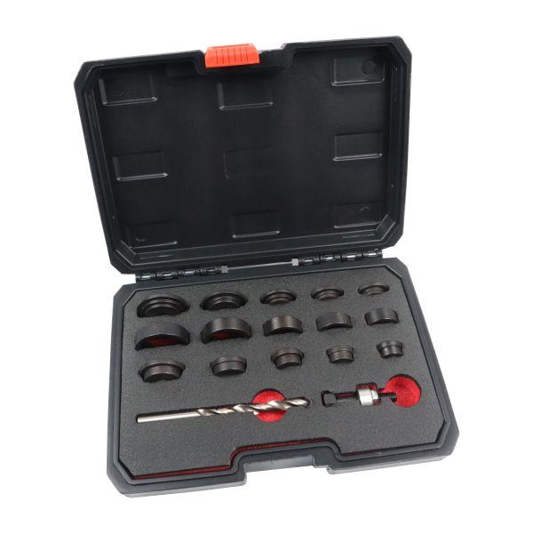 US PRO Tools Parking Sensor Hole Cutter Tool Set - 17 to 32mm 5477