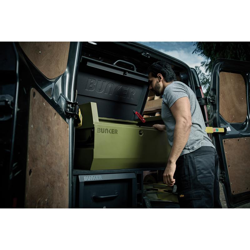 Bunker T1 Van Storage Box 935mm x 530mm x 490mm Green 31772