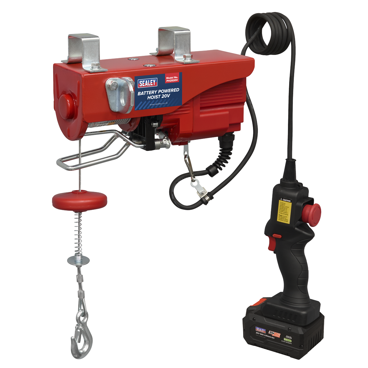 Sealey SV20 Series Battery Powered Hoist 20V - Body Only PH2520V
