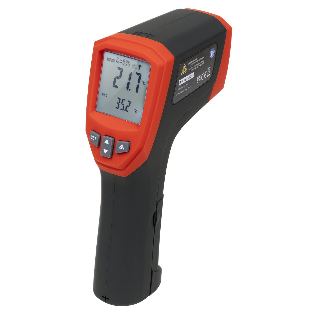 Sealey Infrared Dual Laser Digital Thermometer 30:1 VS942