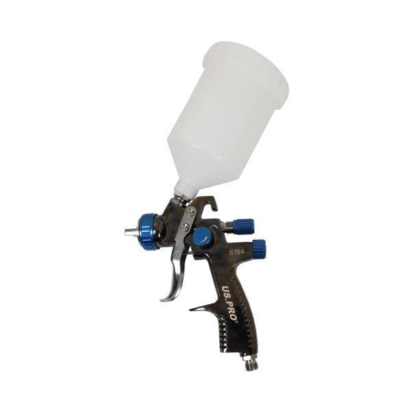 US PRO 1.4MM Nozzle LVLP Gravity Feed Spray Gun 600ML 8784