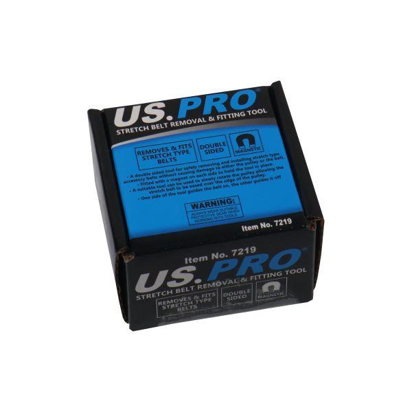 US PRO Tools Stretch Belt Removal & Fitting Tool Double Sided Magnetic 7219