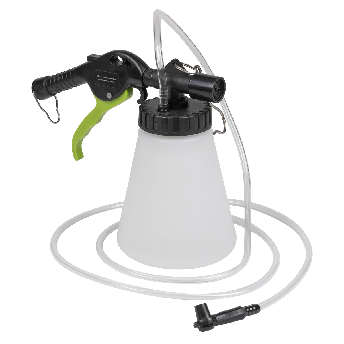 Sealey Siegen Pneumatic Vacuum Brake & Clutch Bleeder 750ml VS750