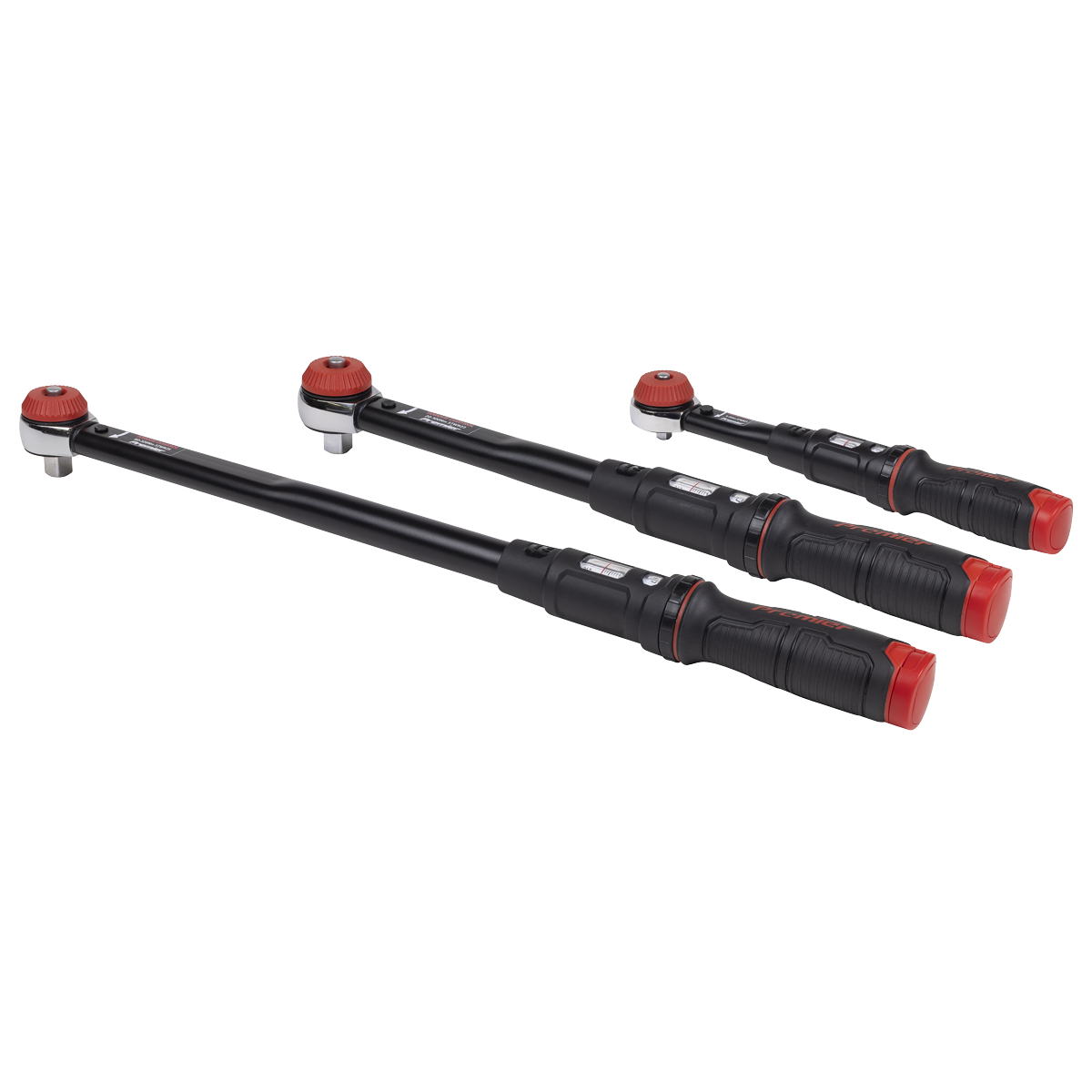 Sealey Premier Black Calibrated Micrometer Torque Wrench Set 3pc STW920SET