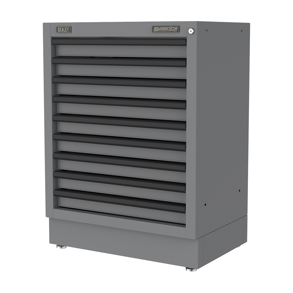 Sealey Superline PRO® Black Edition Modular Cabinet 9 Drawer 680mm APMS40BE