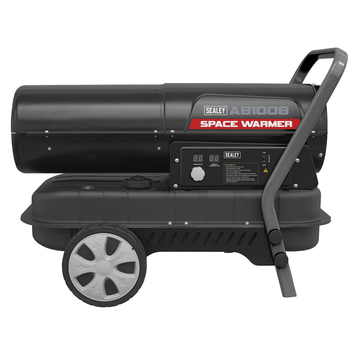 Sealey Space Warmer® Kerosene/Diesel Heater with Wheels 100,000Btu/hr AB1008
