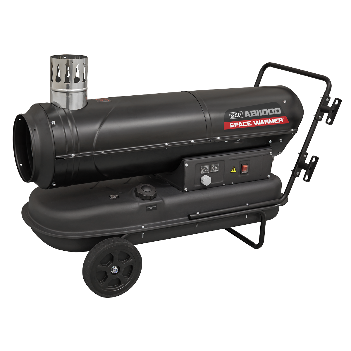 Sealey Space Warmer® Indirect Kerosene/Diesel Heater 102,000Btu/hr with 5M Ducting ABI1000COMBO
