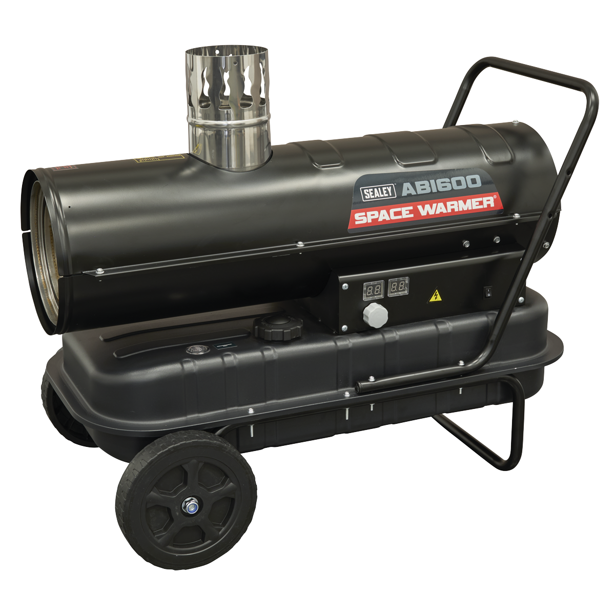 Sealey Space Warmer® Indirect Kerosene/Diesel Heater with Wheels 68,000Btu/hr ABI600