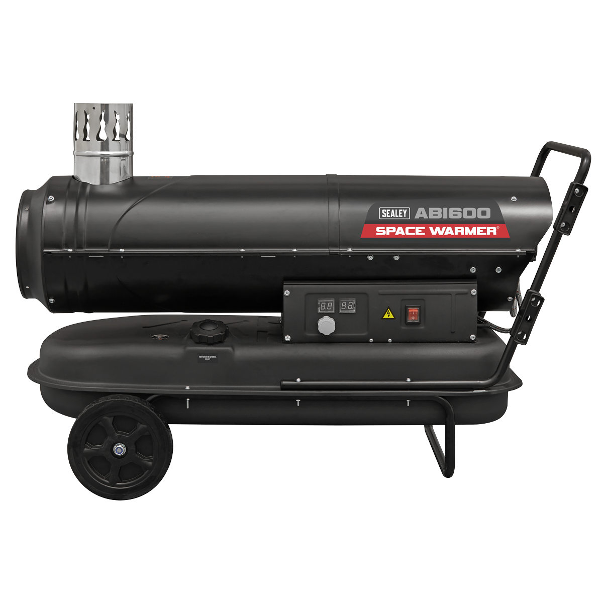 Sealey Space Warmer® Indirect Kerosene/Diesel Heater 68,000Btu/hr with 5M Ducting ABI600COMBO