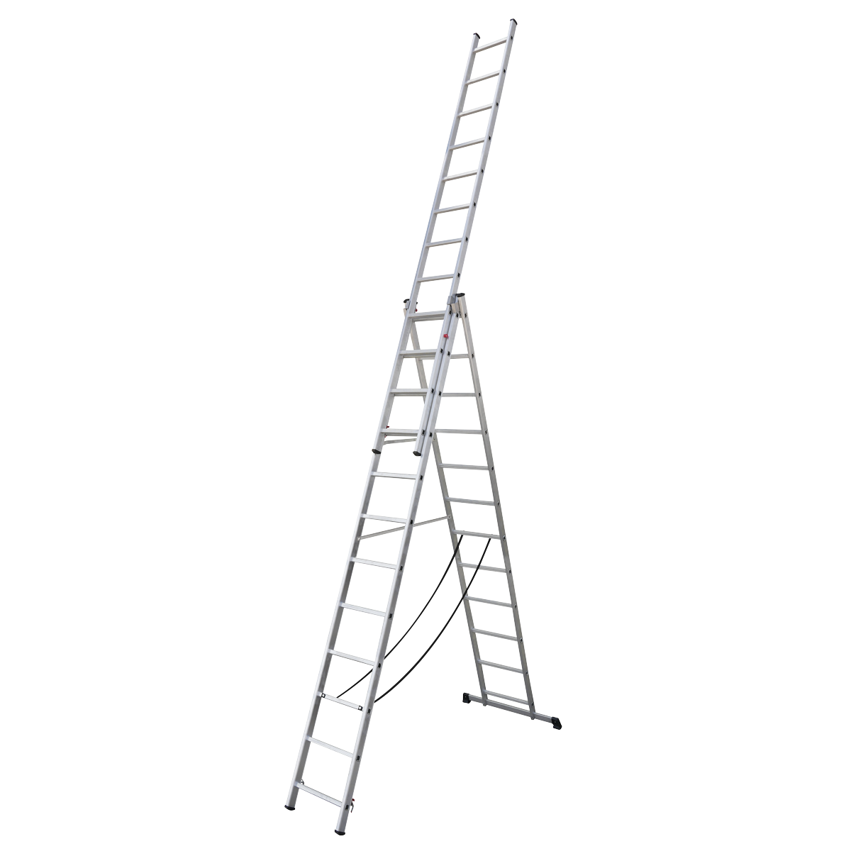 Sealey Extension Combination Ladder 3 x 12 Aluminium - EN 131 ACL312