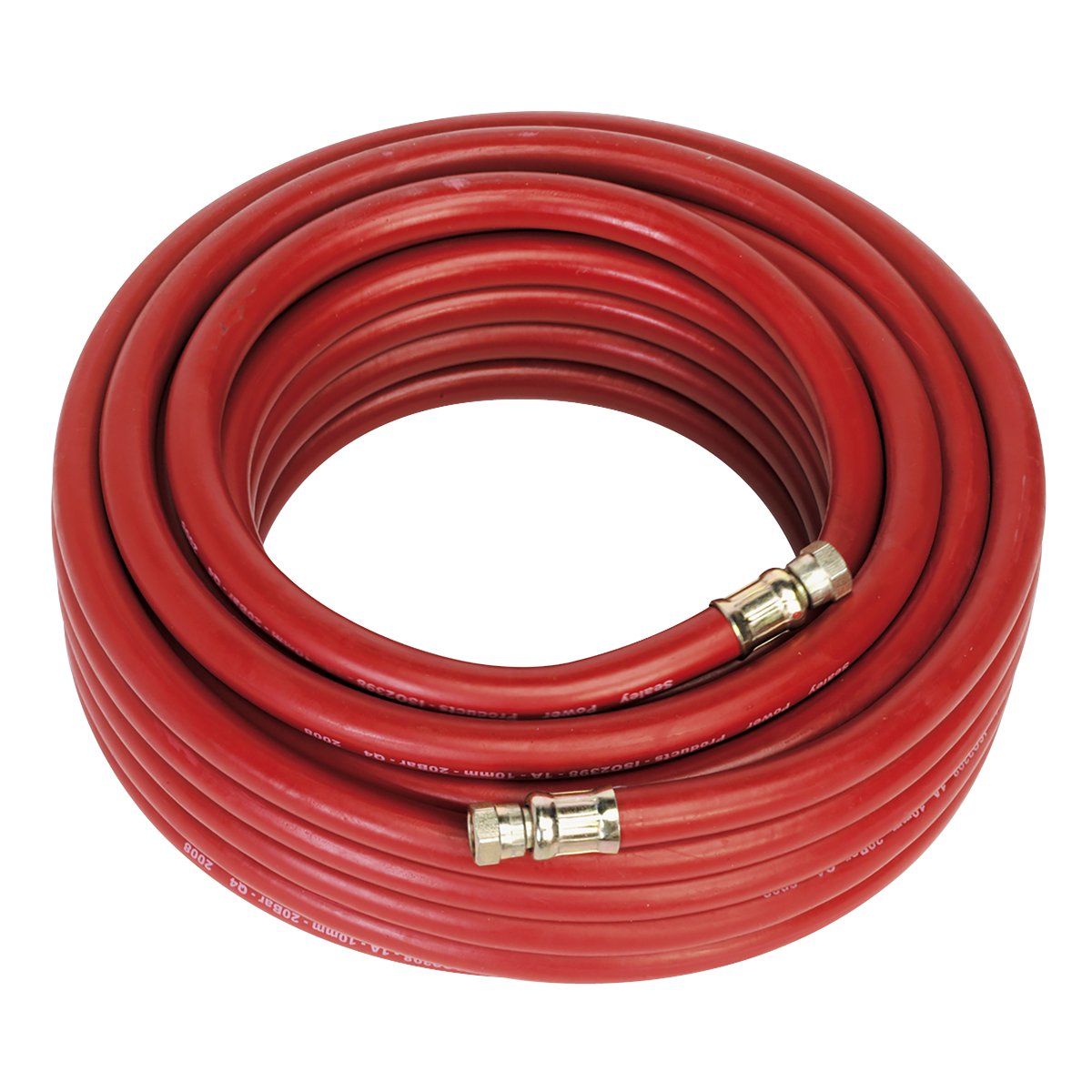 Sealey Air Hose with 1/4"BSP Unions 15m x 10mm AHC1538