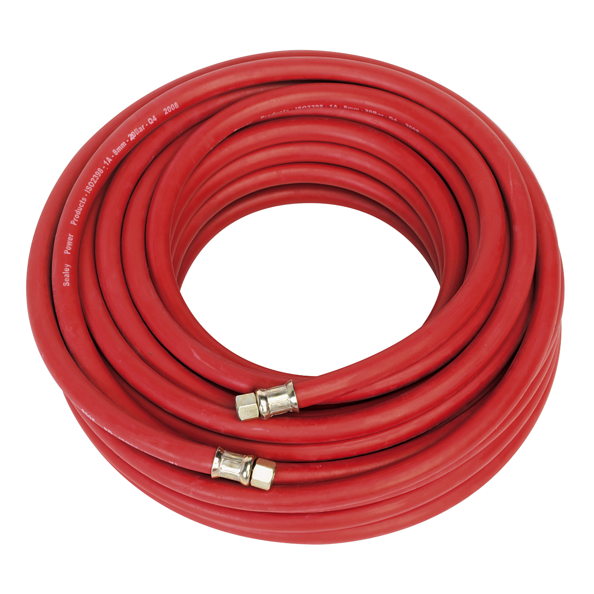 Sealey Air Hose with 1/4"BSP Unions 20m x 8mm AHC20