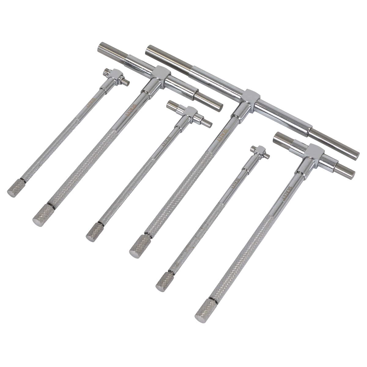 Sealey Telescopic Bore Gauge Set 6pc AK10115