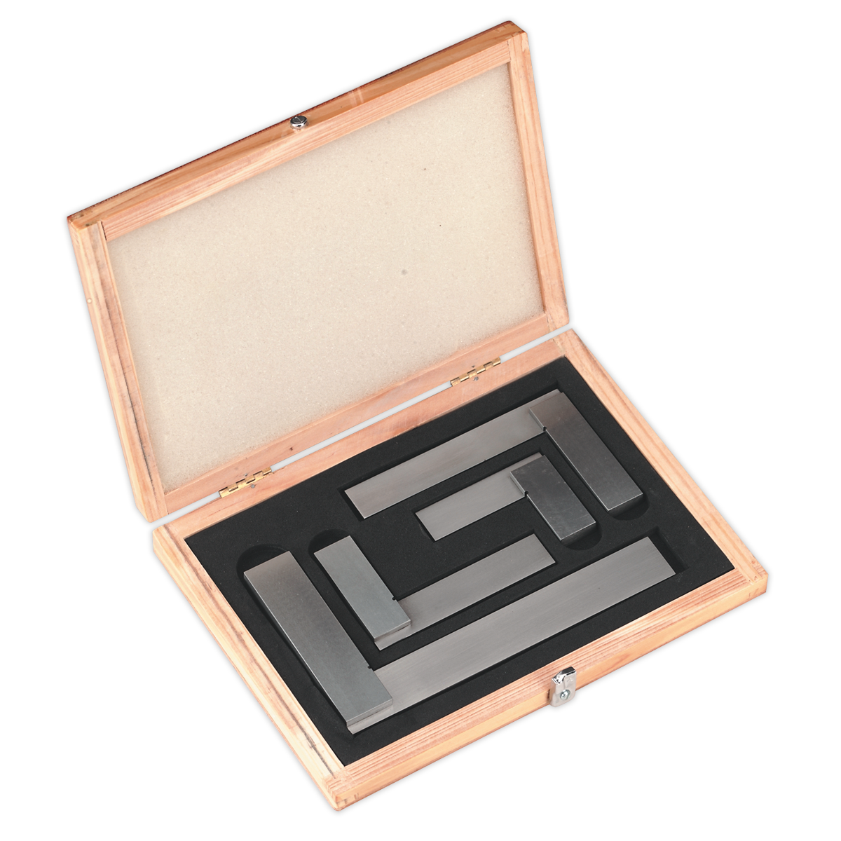 Sealey Precision Steel Square Set 4pc AK11000