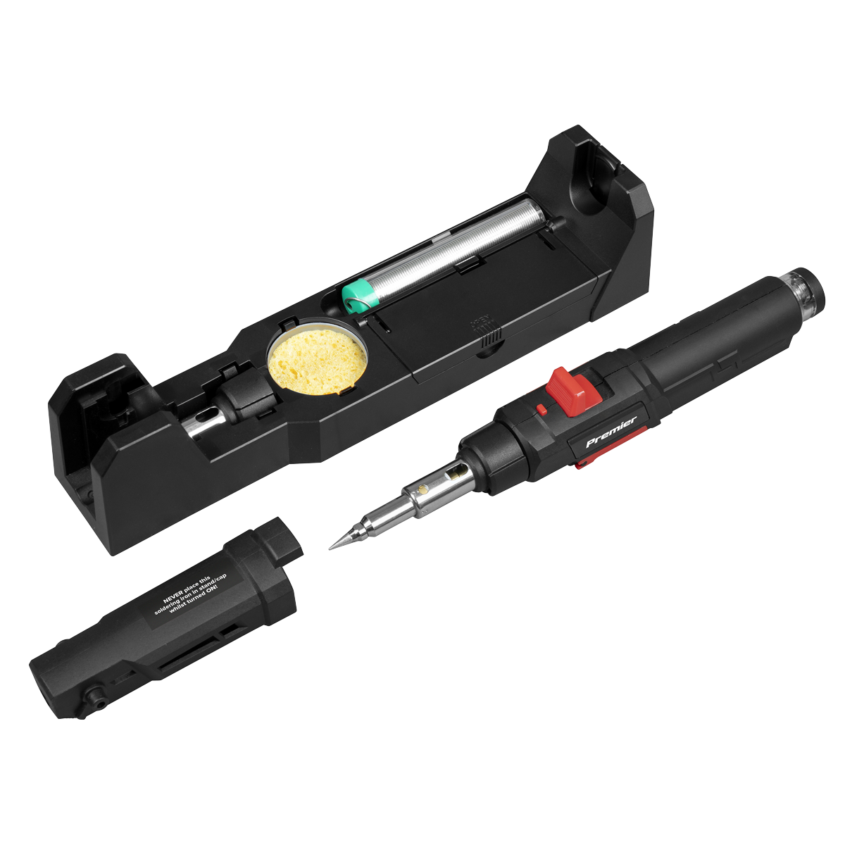 Sealey Butane Soldering Iron Kit 3-in-1 Quick Release AK2976