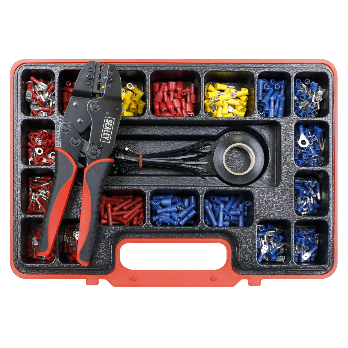 Sealey Ratchet Crimping Tool Kit 552pc AK386