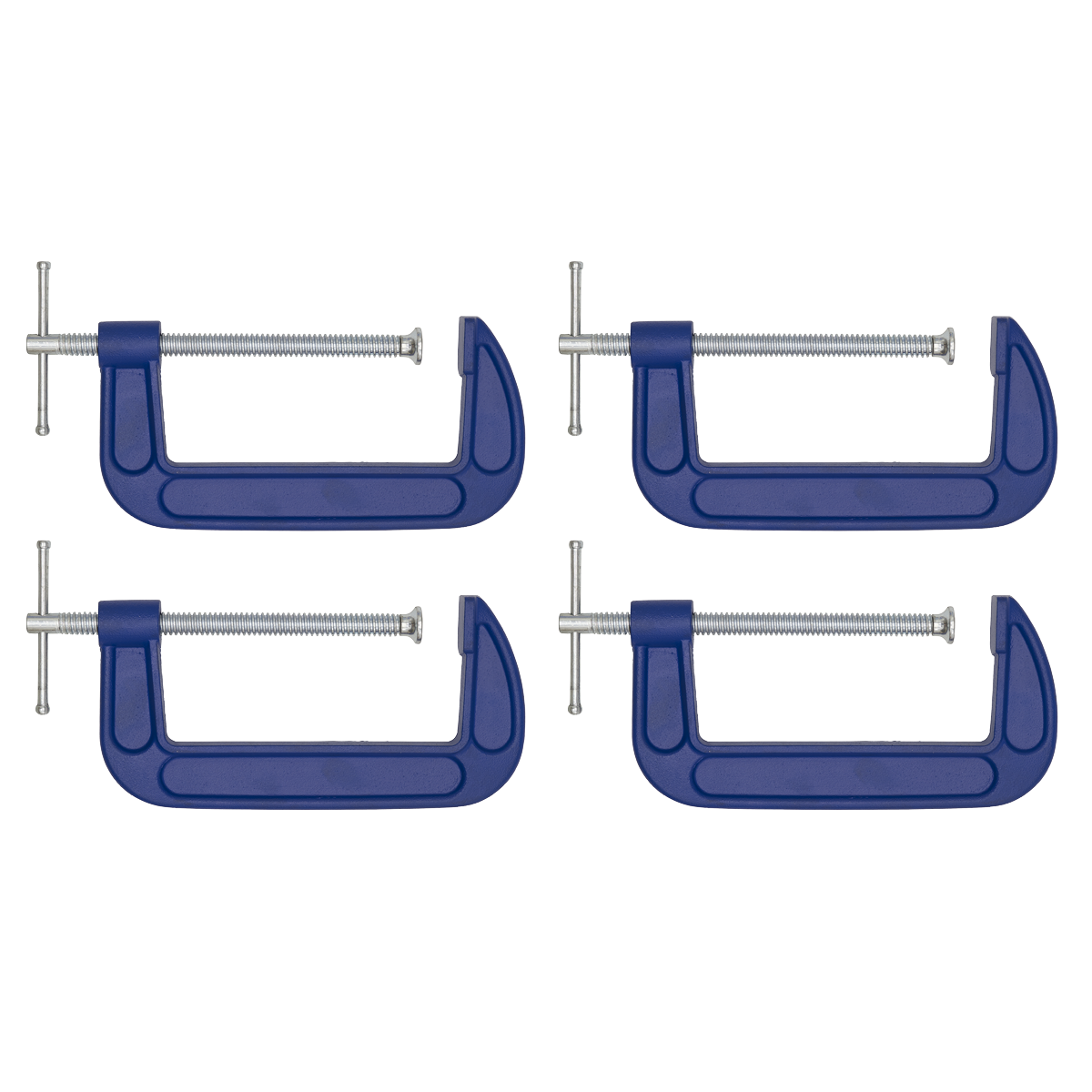Sealey G-Clamp 150mm 4pc AK60064