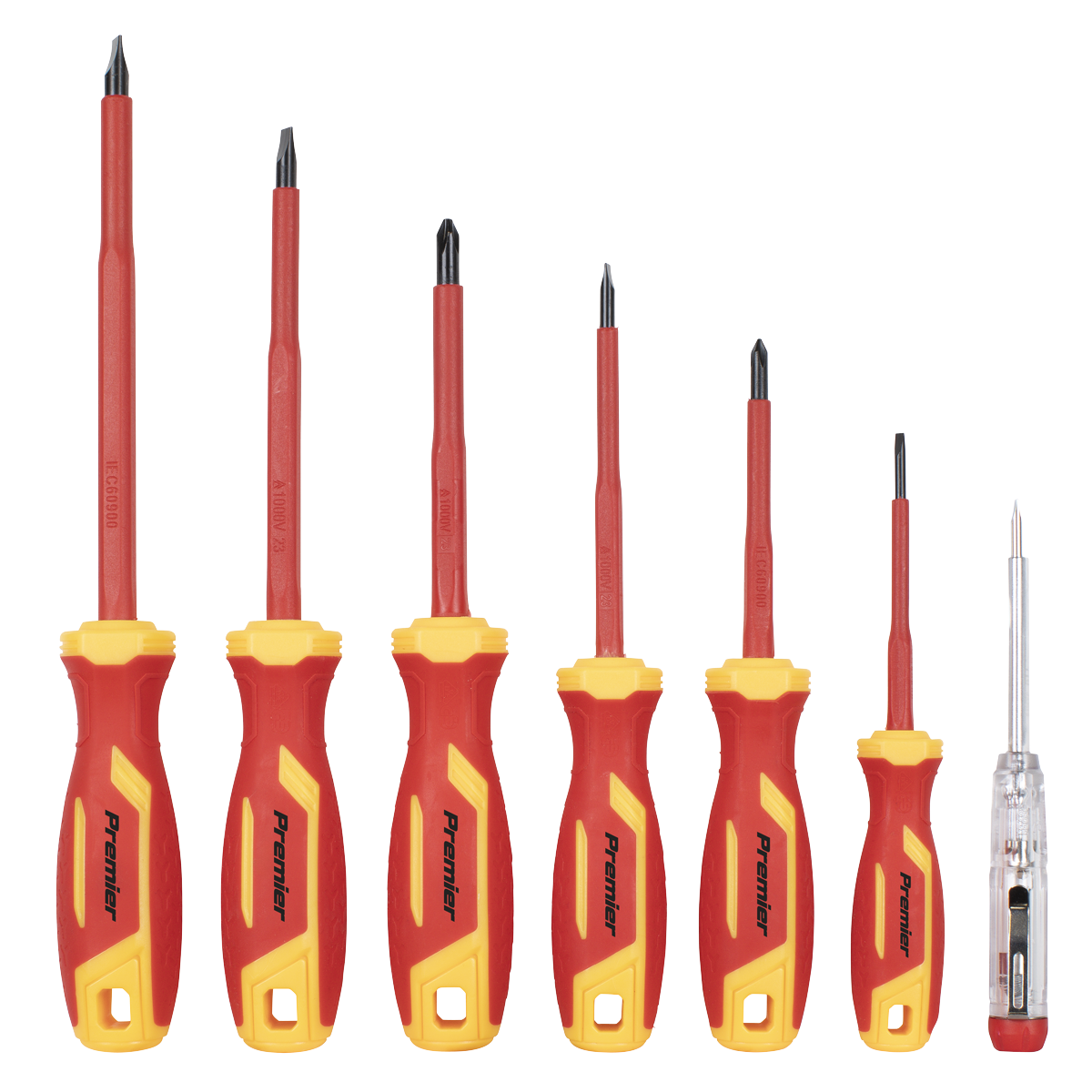 Sealey Screwdriver Set 7pc VDE Approved AK6125