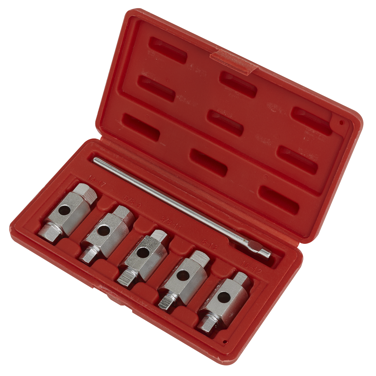 Sealey Double End Drain Key Set 6pc AK659
