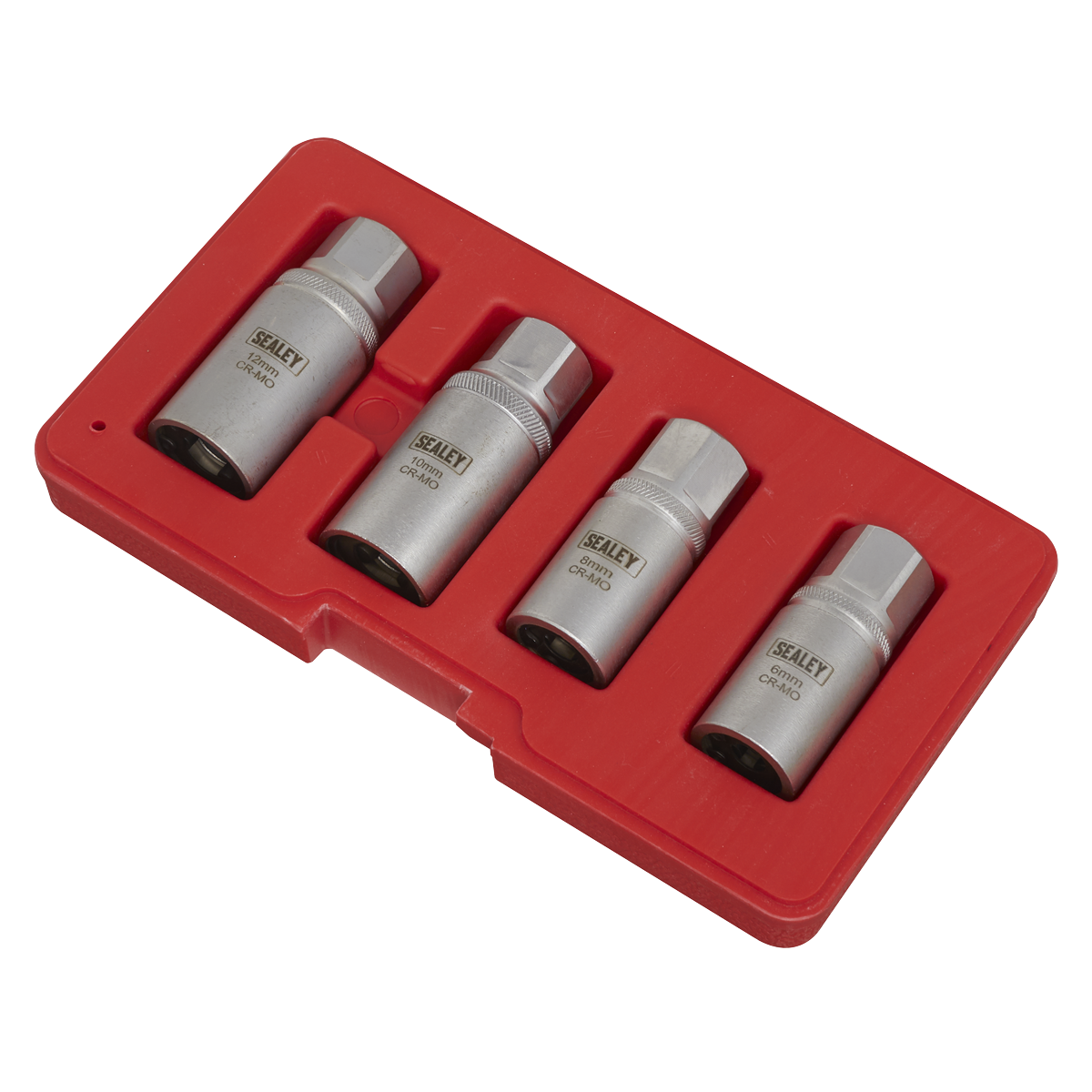 Sealey Metric Stud Extractor Set 1/2"Sq Drive 4pc AK723