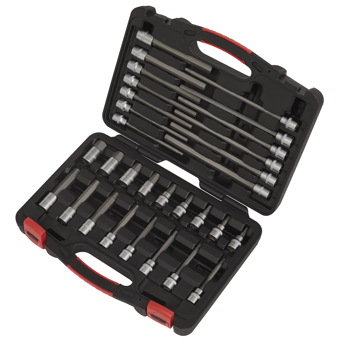 Sealey Premier Platinum Hex Socket Bit Set 3/8"Sq Drive 30pc AK89000