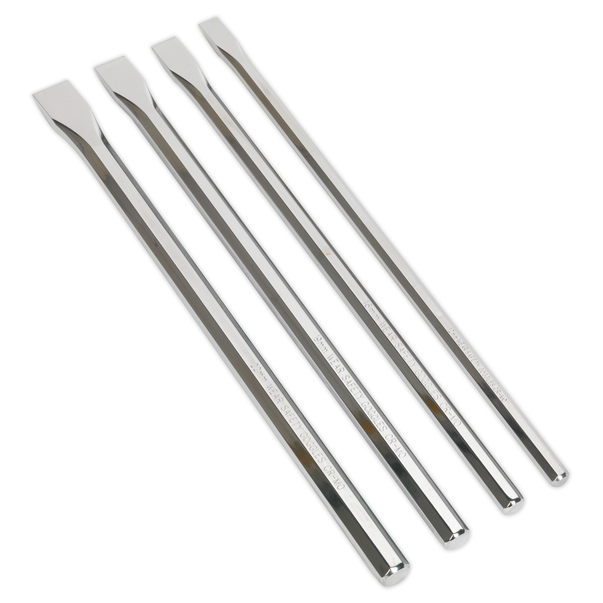 Sealey Premier Extra-Long Chisel Set 4pc AK9148