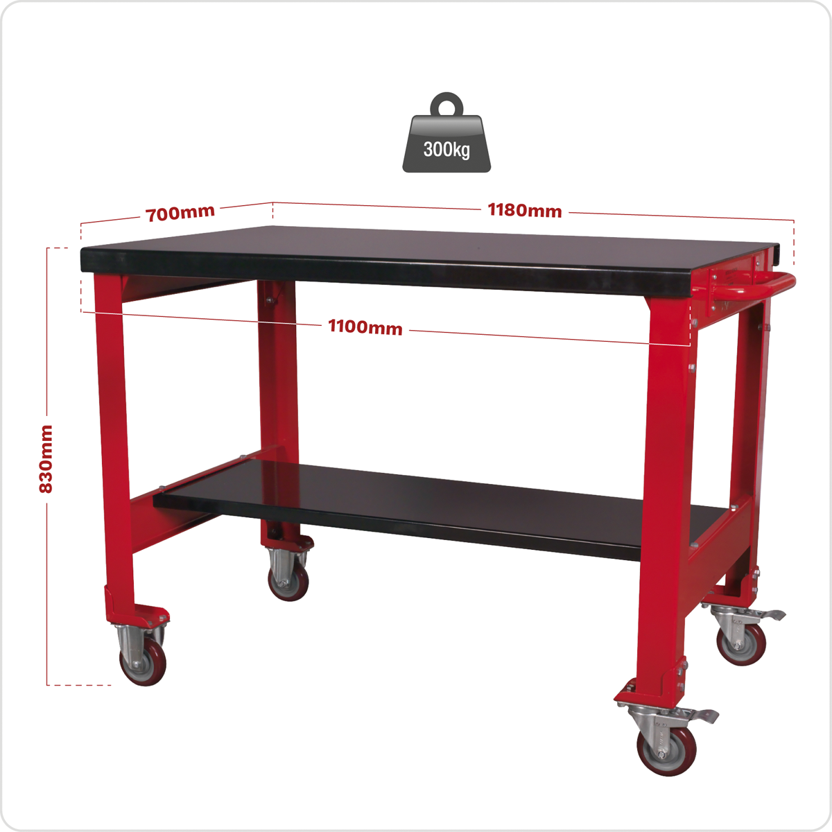 Sealey Mobile Workbench 2-Level AP1100M