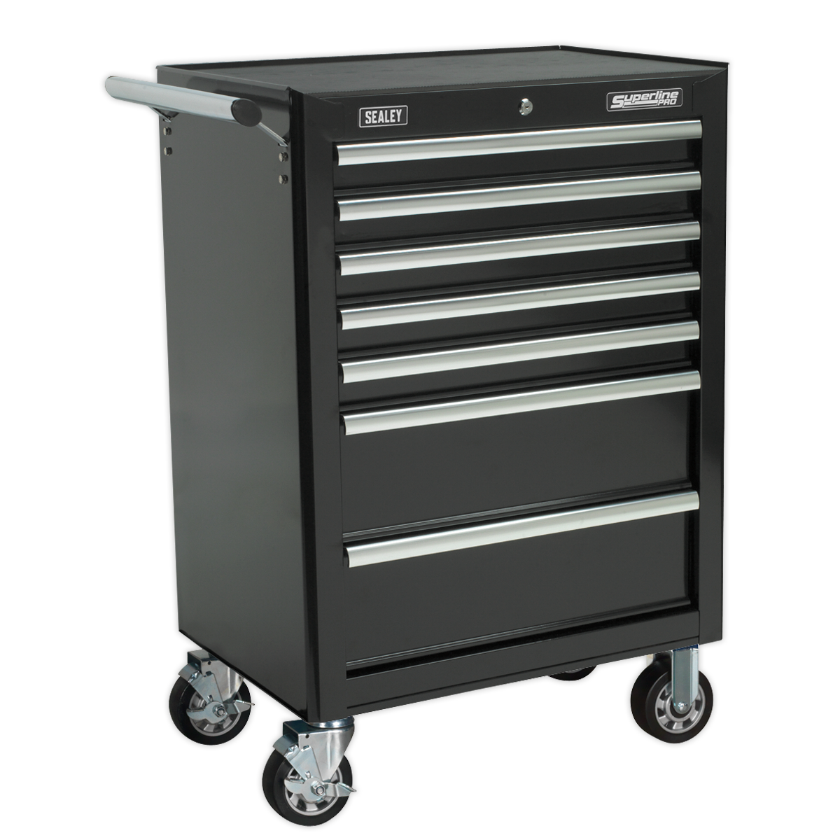 Sealey Superline PRO® Tool Chest Combination 14 Drawer with 446pc Tool Kit - Black TBTPCOMBO2