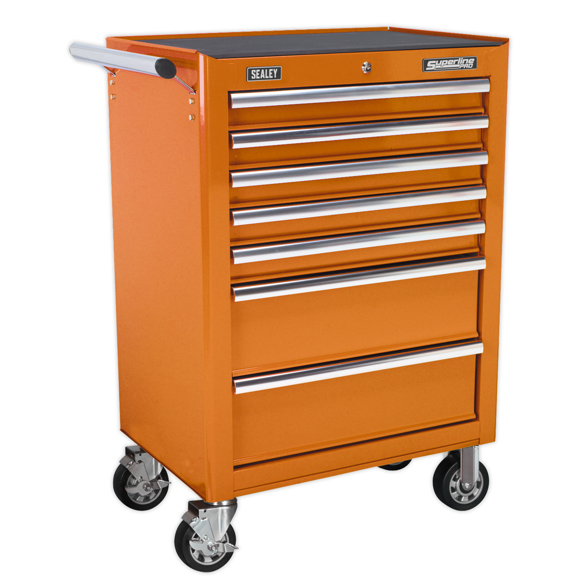 Sealey Superline PRO® Tool Chest Combination 14 Drawer with 446pc Tool Kit - Orange TBTPCOMBO4