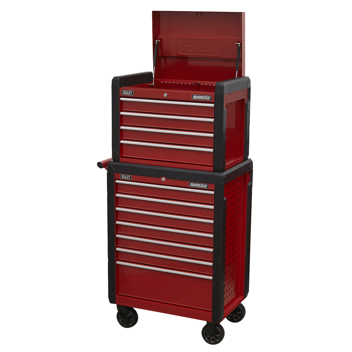 Sealey Superline PRO® Topchest & Rollcab Combination 11 Drawer AP3411STACK