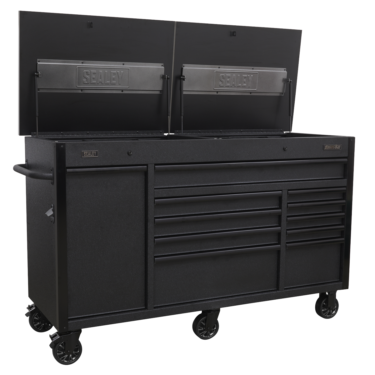 Sealey Superline PRO® Mobile Tool Cabinet with Power Tool Charging Drawer 1600mm AP6310BE