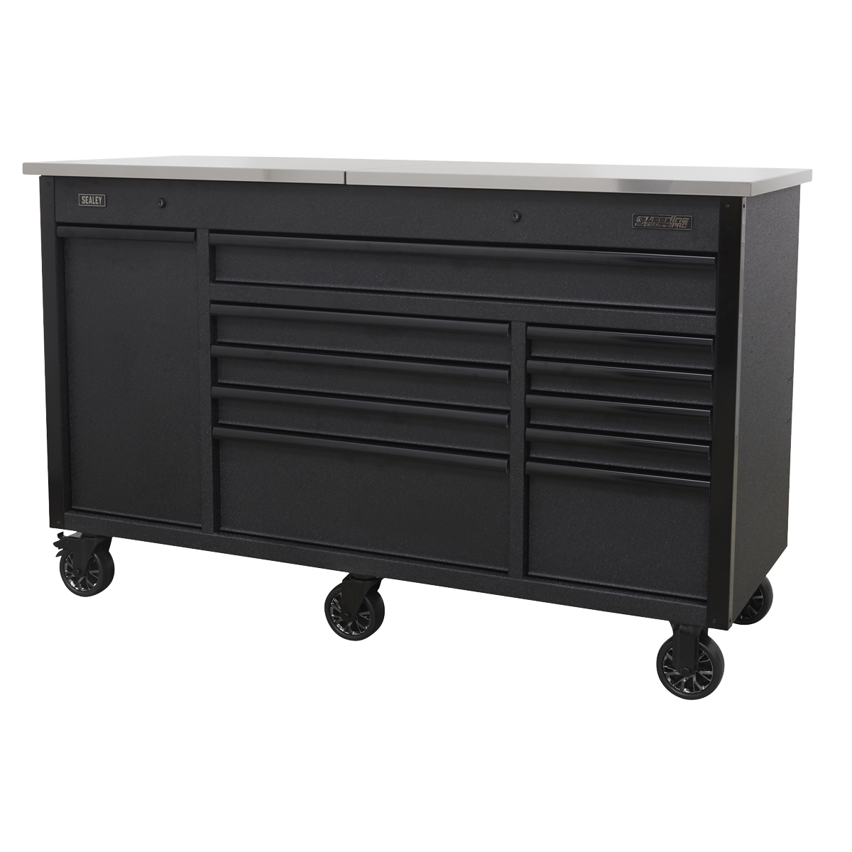 Sealey Superline PRO® Mobile Tool Cabinet with Power Tool Charging Drawer 1600mm AP6310BE