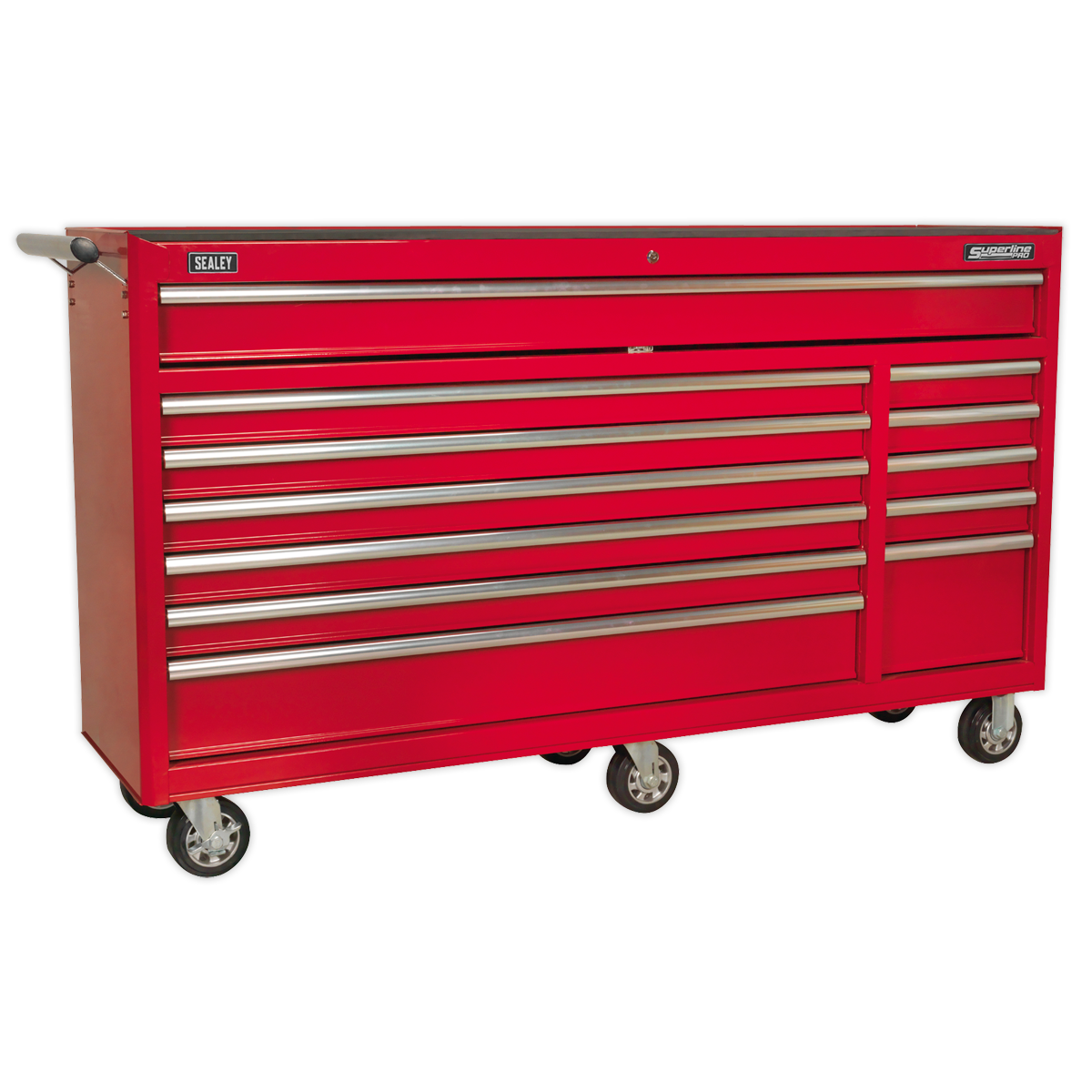 Sealey Superline PRO® Rollcab 12 Drawer - Red AP6612