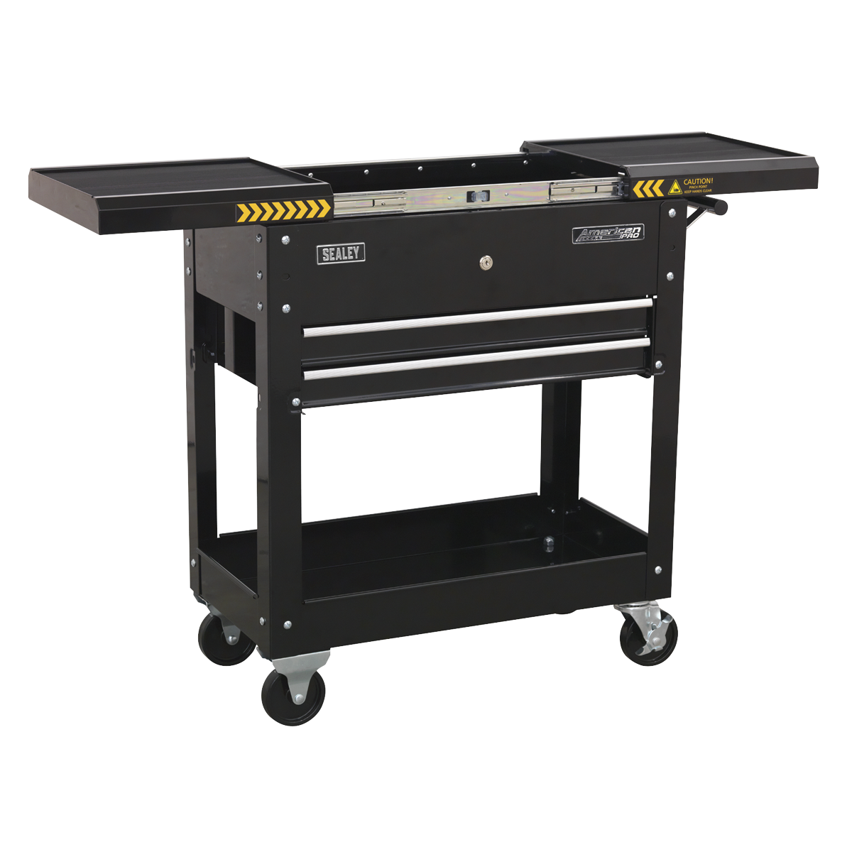 Sealey American PRO® Mobile Tool & Parts Trolley - Black AP705MB